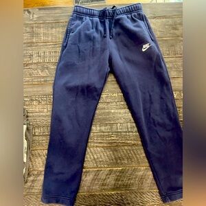 Nike Navy blue joggers. Great condition. Ton of life left in them!